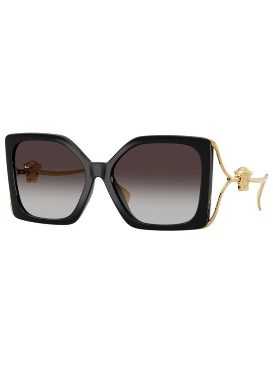 NEW Versace VE4502-U Oversized Medusa Black Sunglasses main image 5